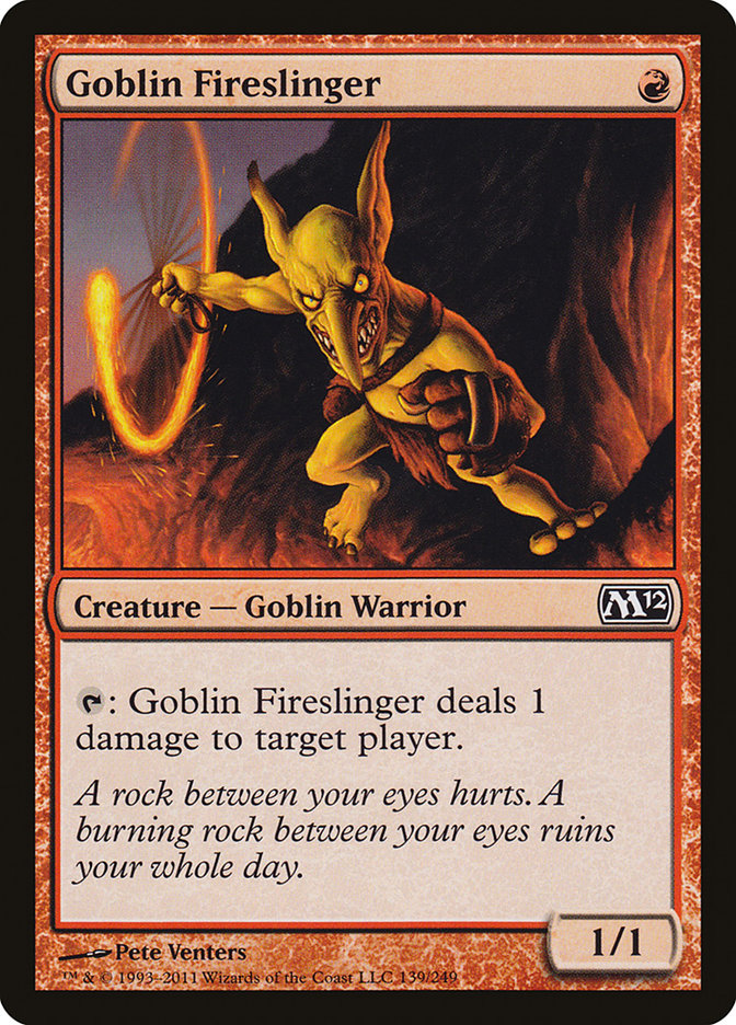 Goblin Fireslinger [Magic 2012] | Card Citadel