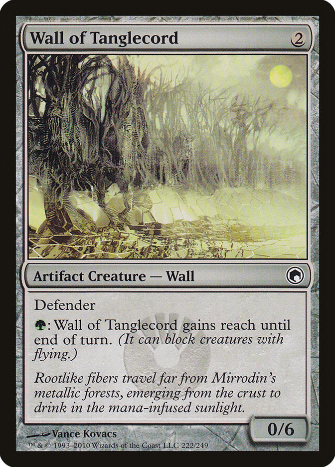 Wall of Tanglecord [Scars of Mirrodin] | Card Citadel