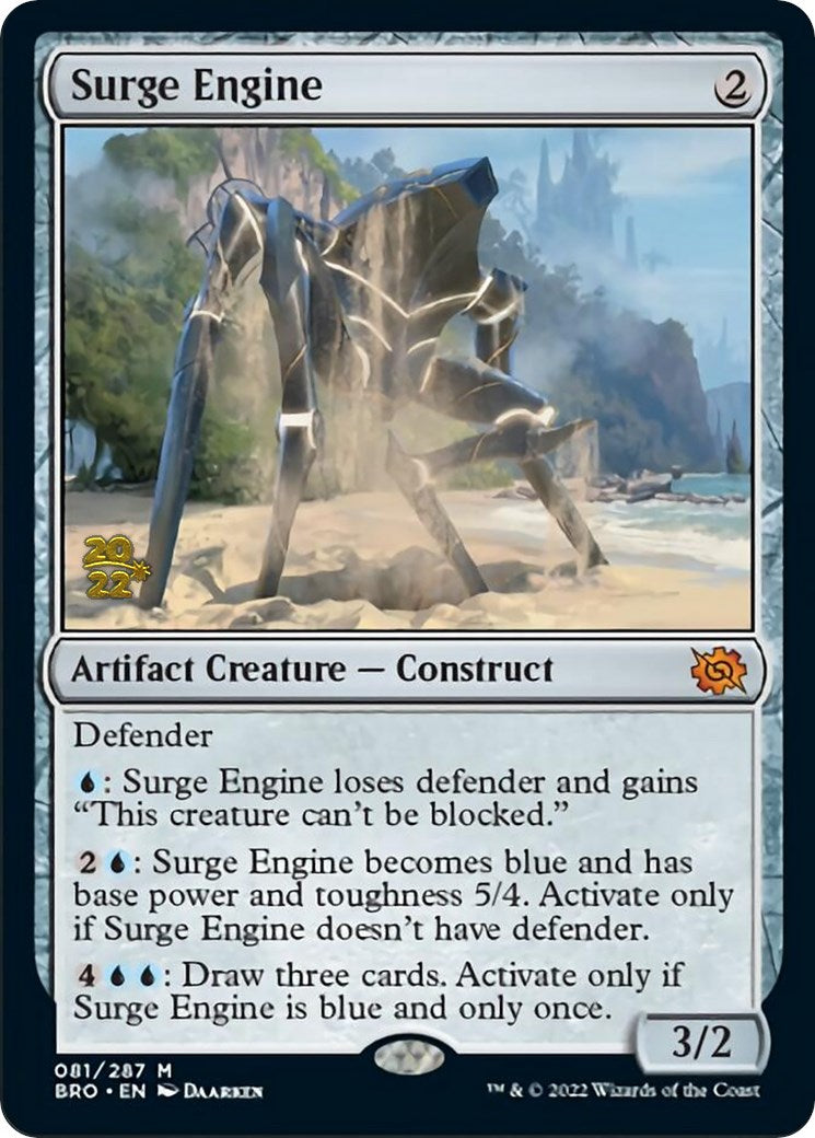 Surge Engine [The Brothers' War: Prerelease Promos] | Card Citadel