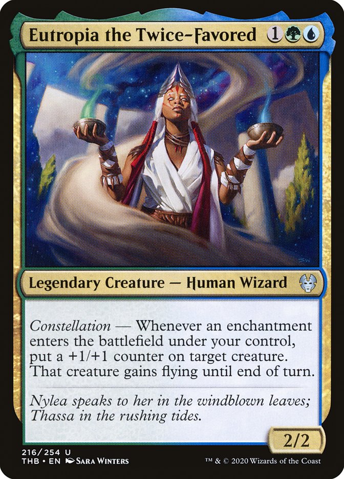 Eutropia the Twice-Favored [Theros Beyond Death] | Card Citadel