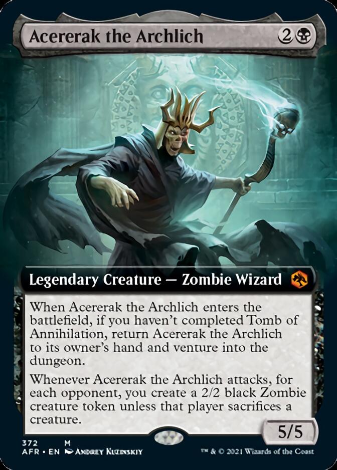 Acererak the Archlich (Extended) [Dungeons & Dragons: Adventures in the Forgotten Realms] | Card Citadel