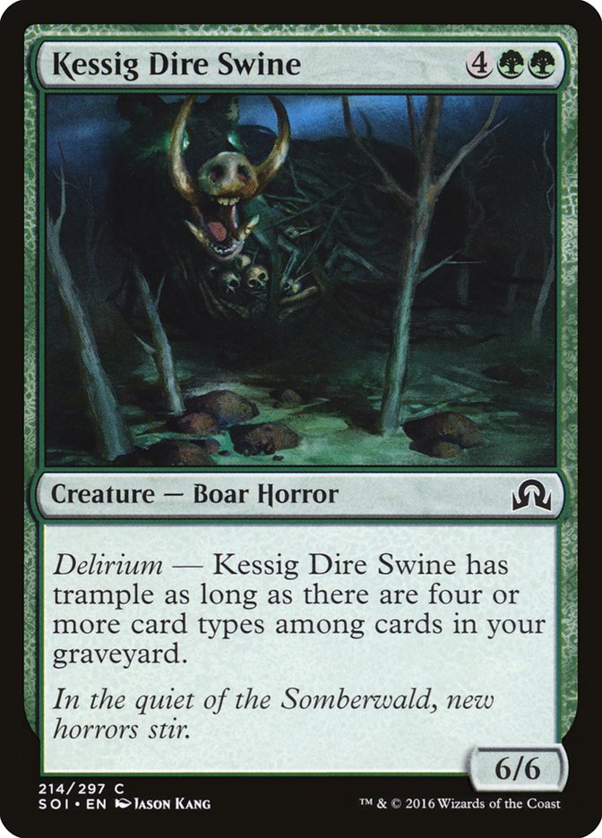 Kessig Dire Swine [Shadows over Innistrad] | Card Citadel