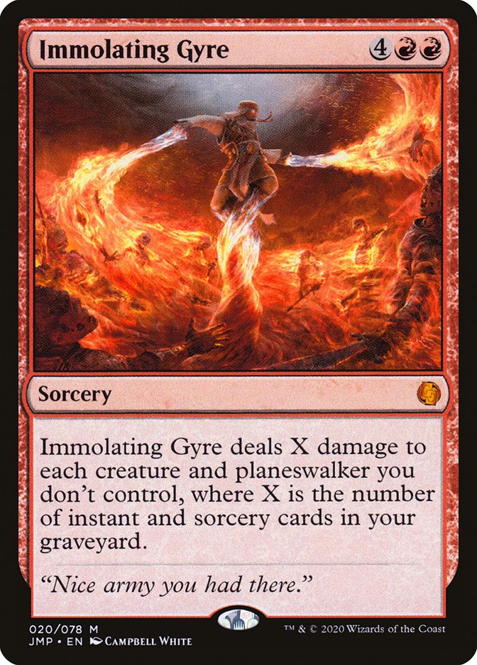 Immolating Gyre [Jumpstart] | Card Citadel