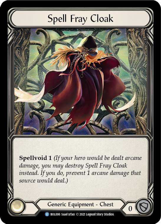 Spell Fray Cloak [BOL006] (Monarch Boltyn Blitz Deck) | Card Citadel