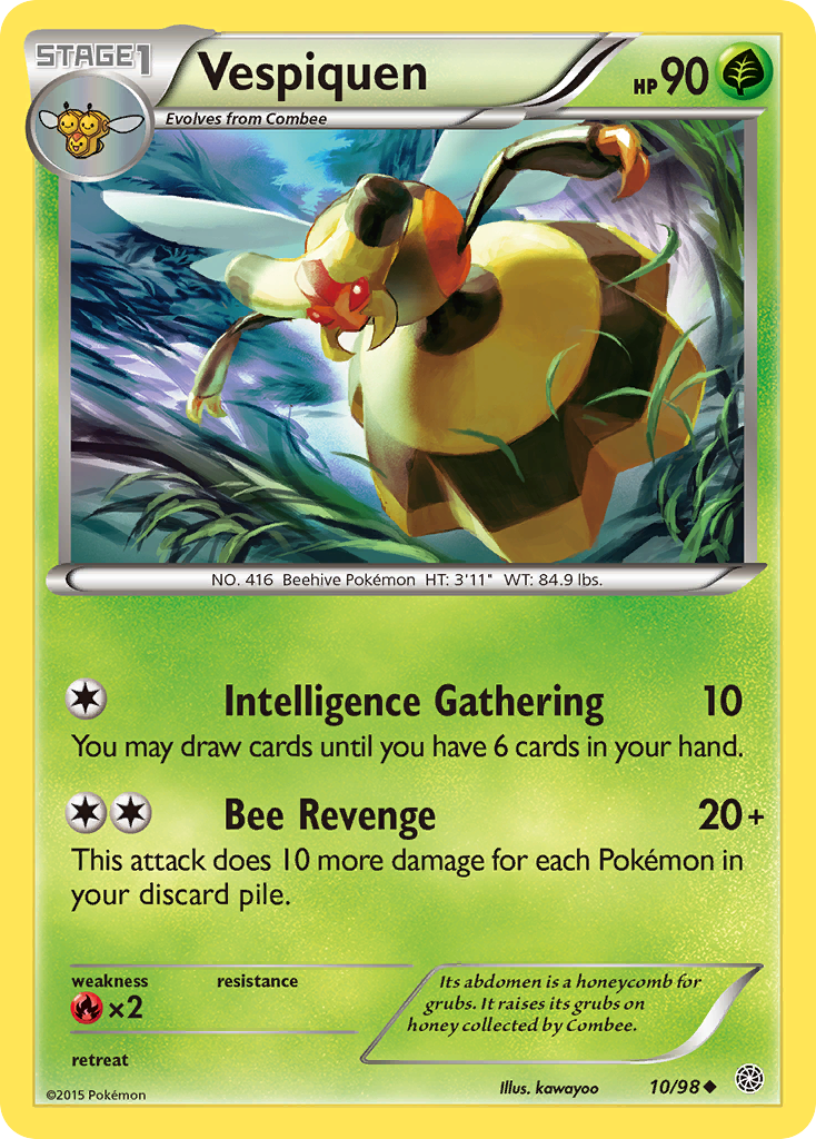 Vespiquen (10/98) [XY: Ancient Origins] | Card Citadel