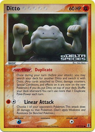 Ditto (62/113) (Stamped) [EX: Delta Species] | Card Citadel