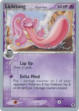 Lickitung (19/101) (Delta Species) (Legendary Ascent - Tom Roos) [World Championships 2007] | Card Citadel