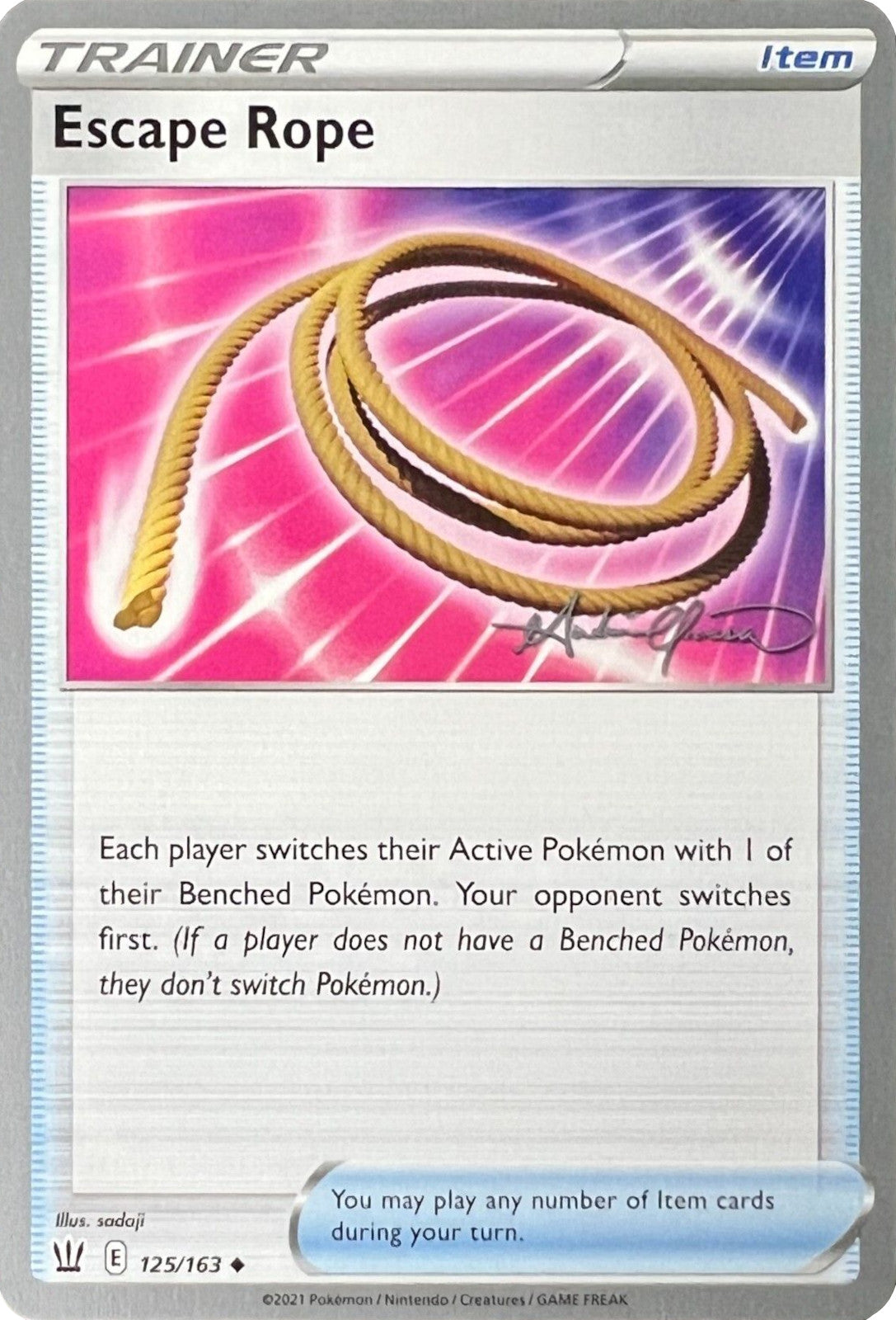 Escape Rope (125/163) (The Shape of Mew - Andre Chiasson) [World Championships 2022] | Card Citadel