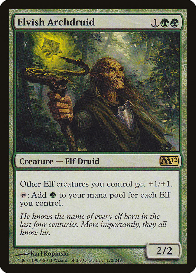 Elvish Archdruid [Magic 2012] | Card Citadel