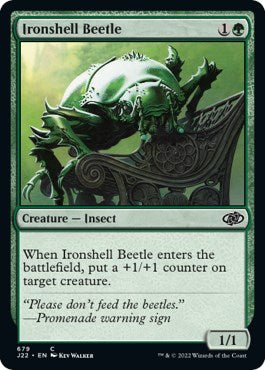 Ironshell Beetle [Jumpstart 2022] | Card Citadel