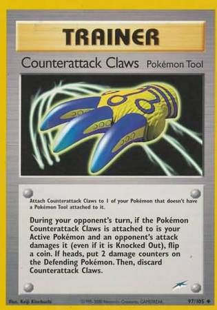 Counterattack Claws (97/105) [Neo Destiny Unlimited] | Card Citadel