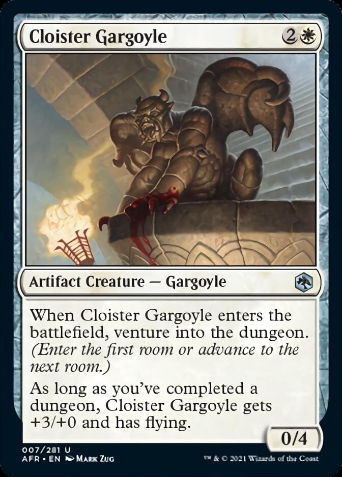 Cloister Gargoyle  [Dungeons & Dragons: Adventures in the Forgotten Realms] | Card Citadel