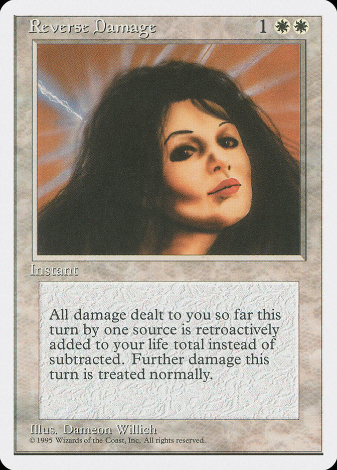 Reverse Damage [Fourth Edition] | Card Citadel