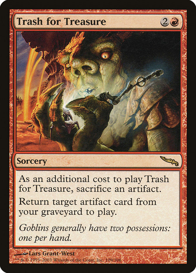 Trash for Treasure [Mirrodin] | Card Citadel