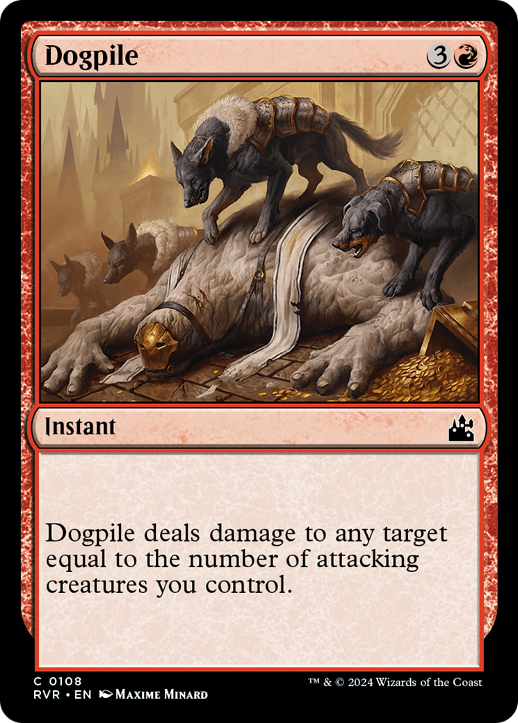 Dogpile [Ravnica Remastered] | Card Citadel