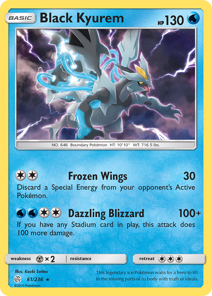 Black Kyurem (61/236) [Sun & Moon: Cosmic Eclipse] | Card Citadel