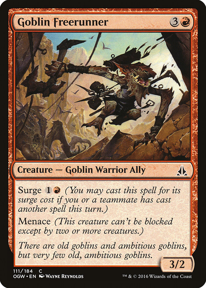 Goblin Freerunner [Oath of the Gatewatch] | Card Citadel