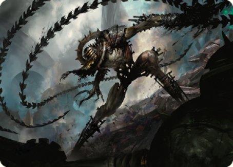 Razorlash Transmogrant Art Card [The Brothers' War Art Series] | Card Citadel