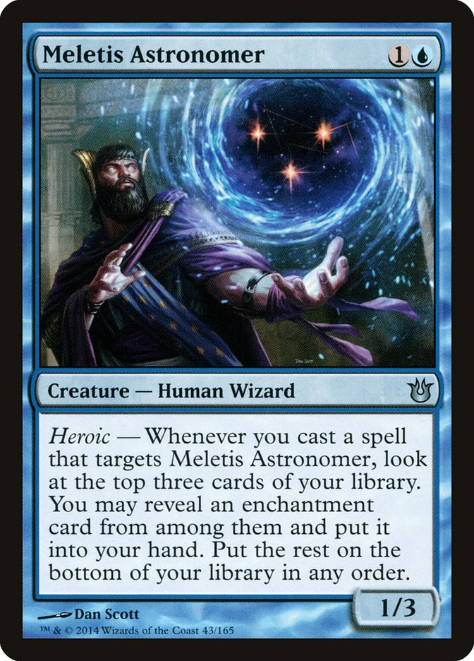 Meletis Astronomer [Born of the Gods] | Card Citadel