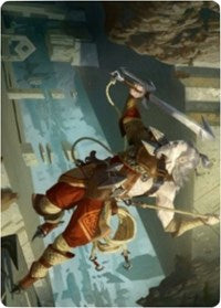 Cliffhaven Sell-Sword Art Card [Zendikar Rising Art Series] | Card Citadel