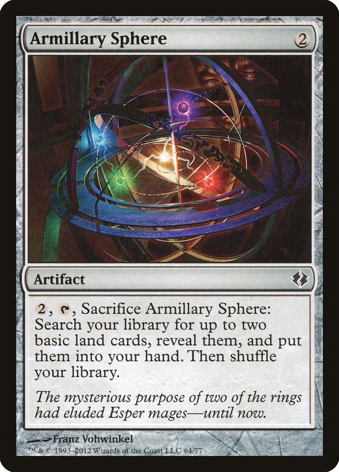 Armillary Sphere [Duel Decks: Venser vs. Koth] | Card Citadel