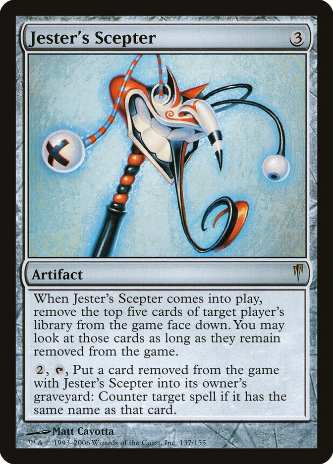 Jester's Scepter [Coldsnap] | Card Citadel