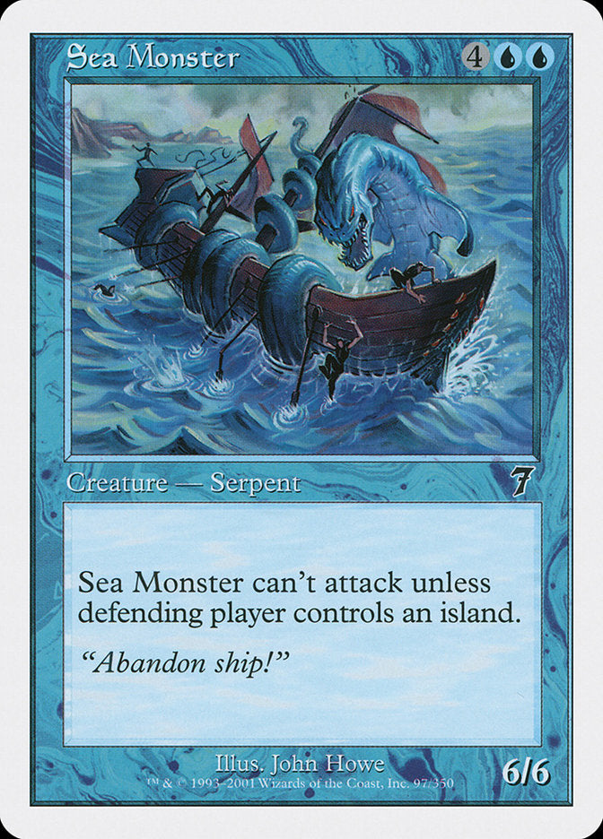 Sea Monster [Seventh Edition] | Card Citadel