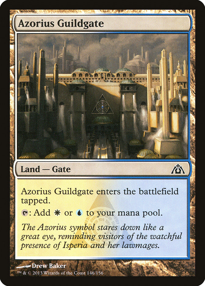 Azorius Guildgate [Dragon's Maze] | Card Citadel