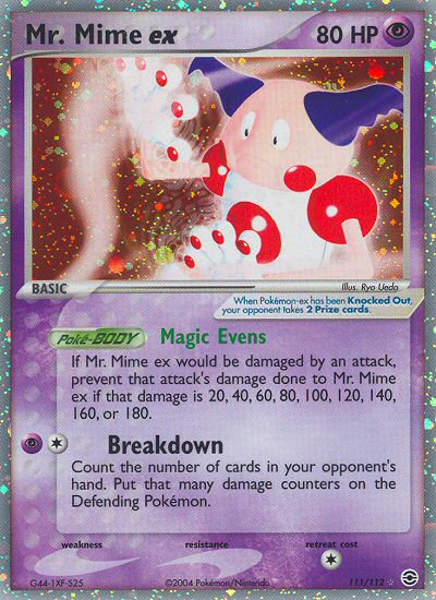 Mr. Mime ex (111/112) [EX: FireRed & LeafGreen] | Card Citadel