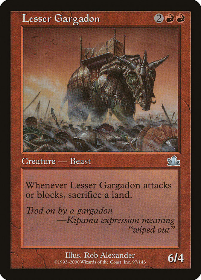 Lesser Gargadon [Prophecy] | Card Citadel