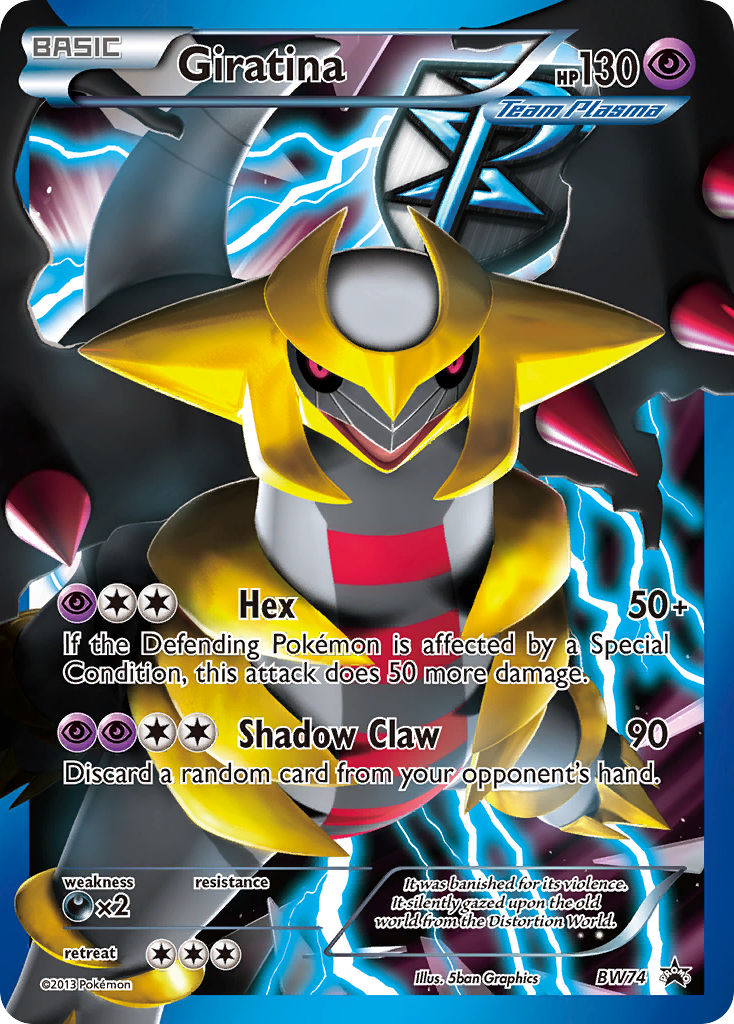 Giratina (BW74) [Black & White: Black Star Promos] | Card Citadel