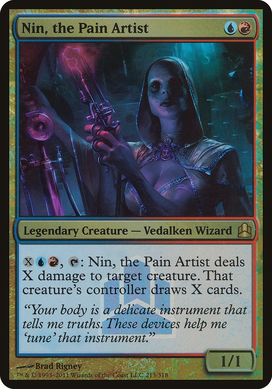 Nin, the Pain Artist (Commander Launch Promo) [Commander 2011 Launch Party] | Card Citadel