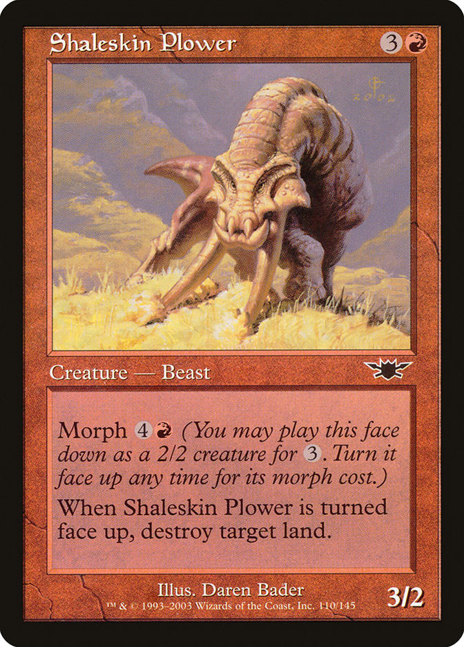 Shaleskin Plower [Legions] | Card Citadel