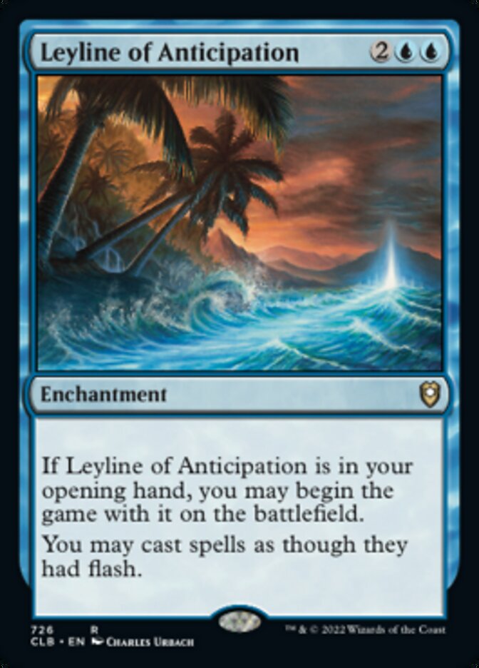 Leyline of Anticipation [Commander Legends: Battle for Baldur's Gate] | Card Citadel