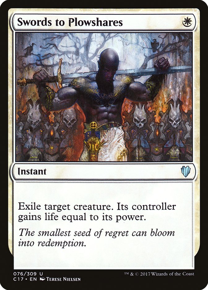 Swords to Plowshares [Commander 2017] | Card Citadel