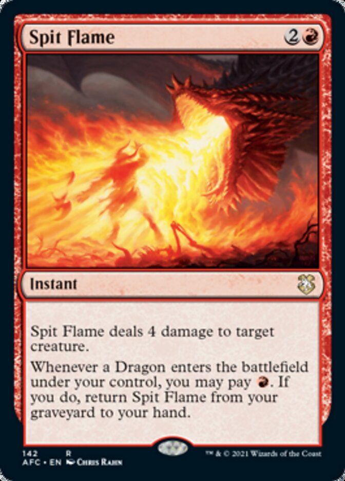 Spit Flame [Dungeons & Dragons: Adventures in the Forgotten Realms Commander] | Card Citadel