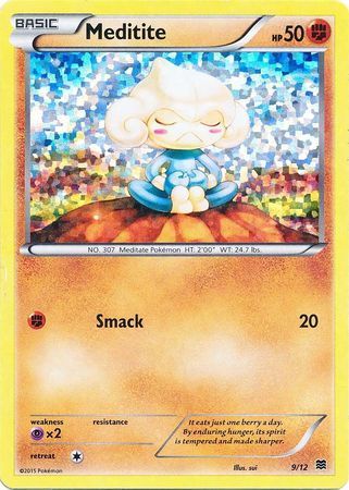 Meditite (9/12) [McDonald's Promos: 2015 Collection] | Card Citadel