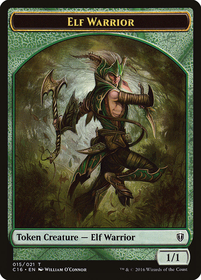 Elf Warrior [Commander 2016 Tokens] | Card Citadel