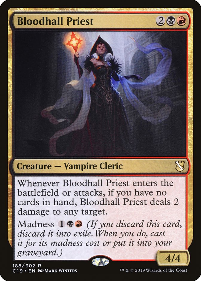 Bloodhall Priest [Commander 2019] | Card Citadel