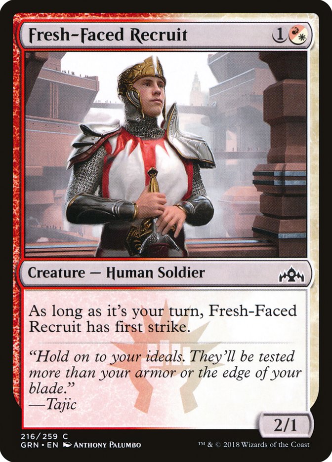 Fresh-Faced Recruit [Guilds of Ravnica] | Card Citadel