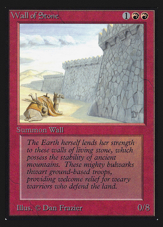 Wall of Stone (IE) [Intl. Collectors’ Edition] | Card Citadel