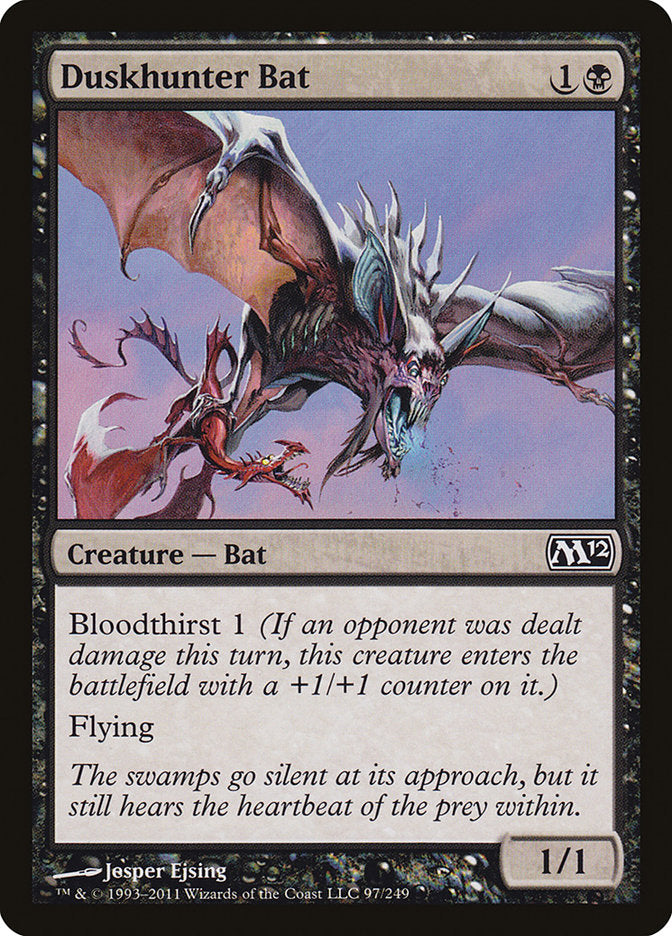 Duskhunter Bat [Magic 2012] | Card Citadel