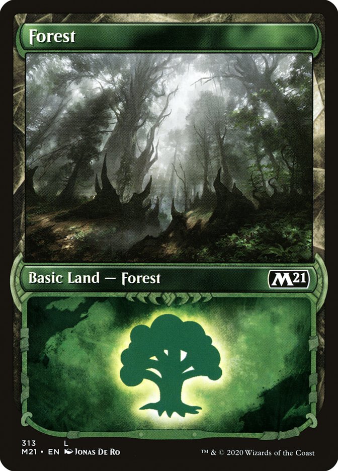 Forest (Showcase) [Core Set 2021] | Card Citadel