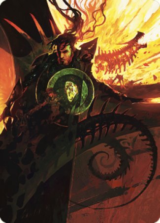 Mishra's Command Art Card [The Brothers' War Art Series] | Card Citadel