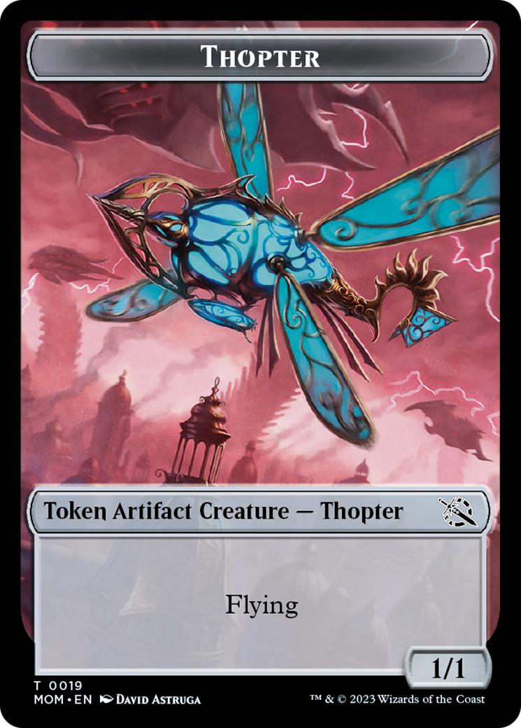 Thopter Token [March of the Machine Tokens] | Card Citadel