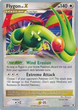 Flygon LV.X (105/111) (Stallgon - David Cohen) [World Championships 2009] | Card Citadel