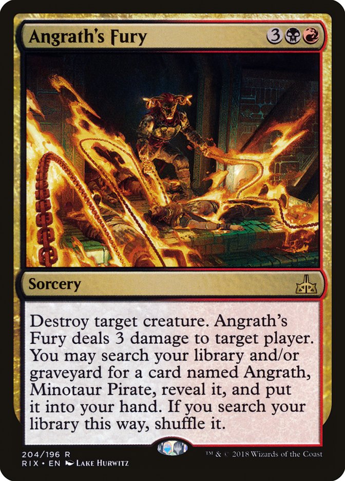 Angrath's Fury [Rivals of Ixalan] | Card Citadel