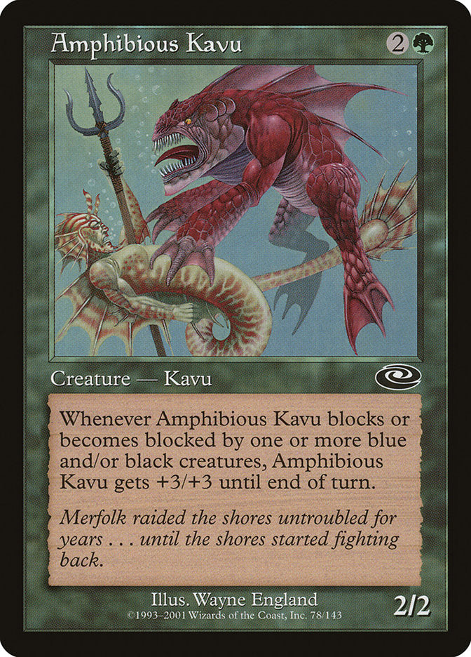 Amphibious Kavu [Planeshift] | Card Citadel