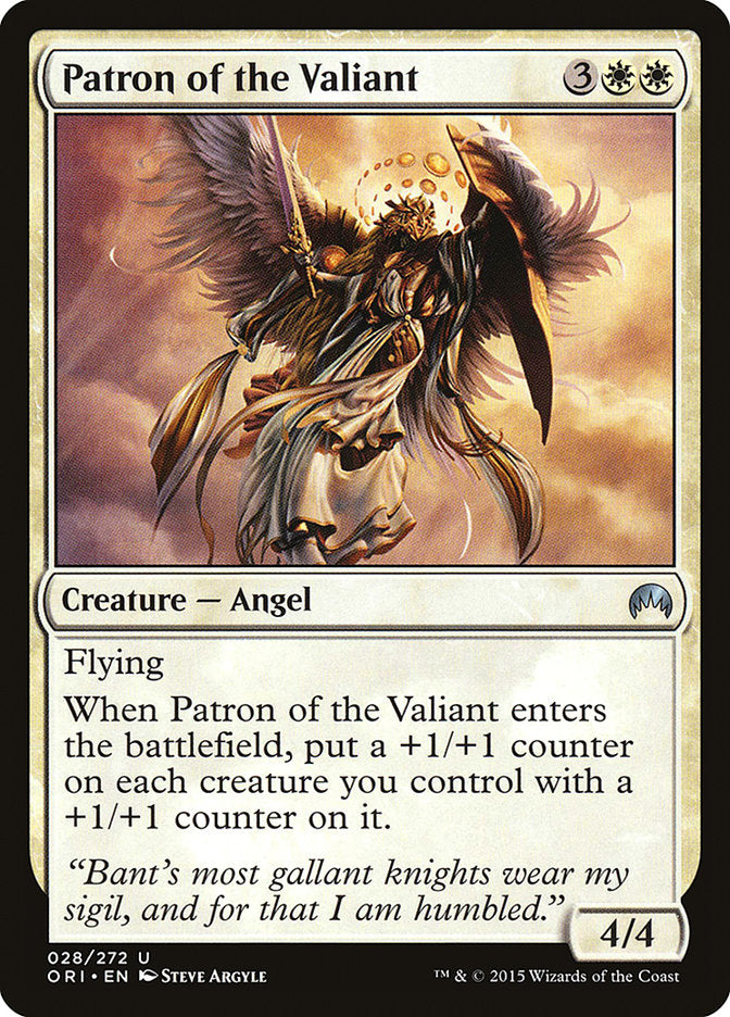 Patron of the Valiant [Magic Origins] | Card Citadel