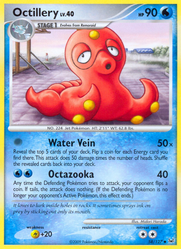 Octillery (58/127) [Platinum: Base Set] | Card Citadel